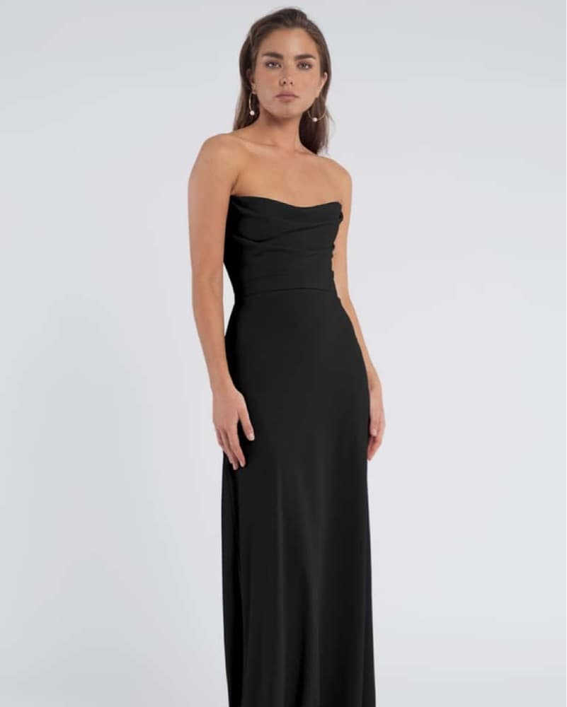 Jenny Yoo Liv Dress In Black - Image 3