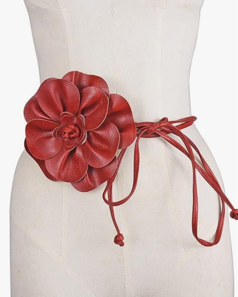 Red Flower Belt - Image 2