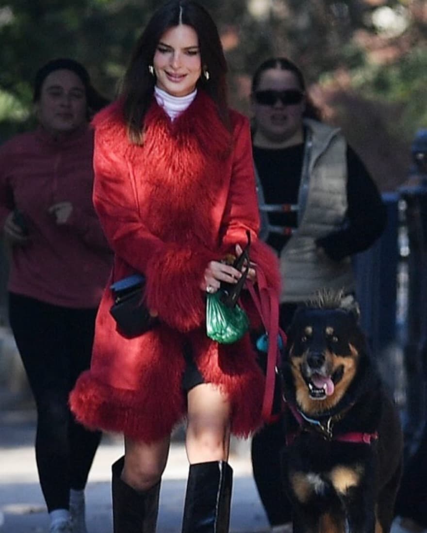 Charlotte Simone Red Coat  - Image 5