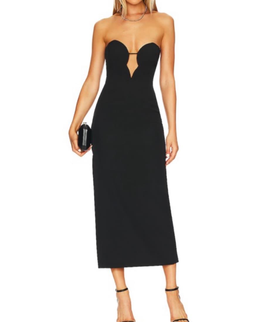 Black Revolve Mini Dress - Image 1