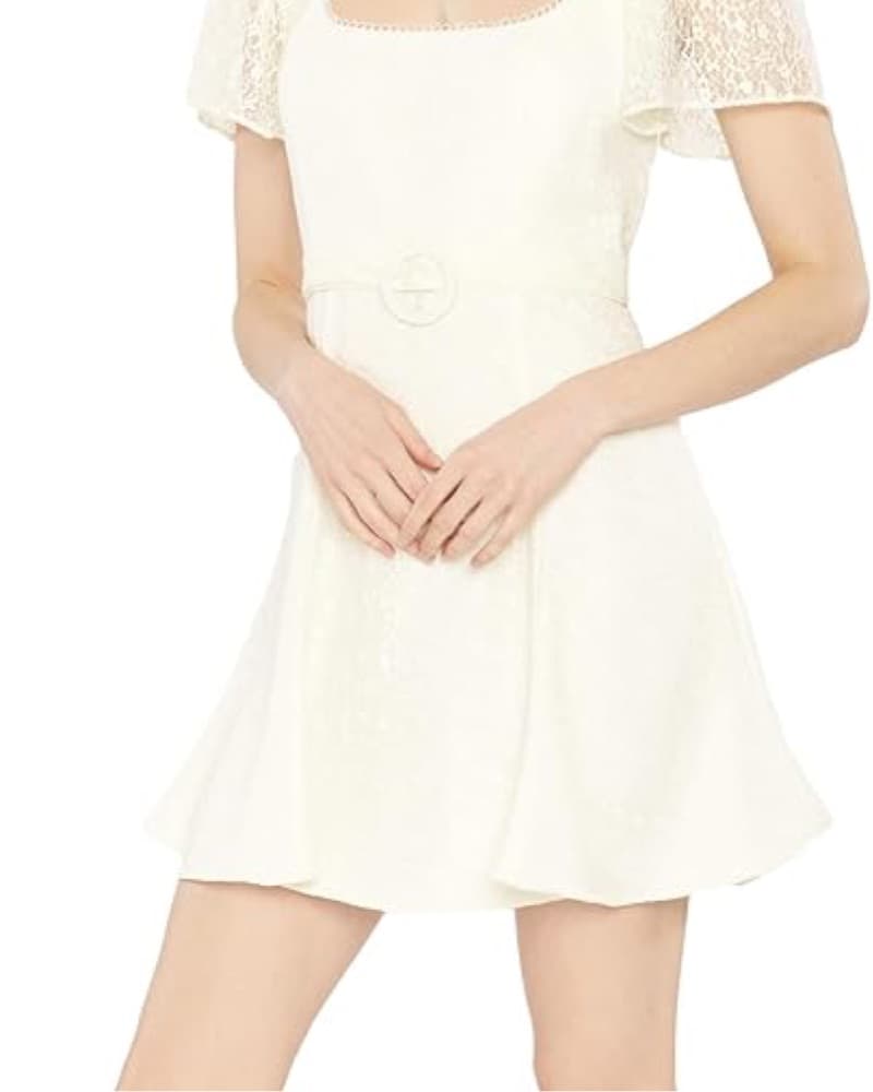 Likely Nyc White Puff Sleeve Mini - Image 2