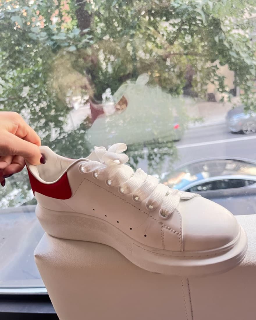 Alexander Mcqueen Suede-trim Sneakers  - Image 4