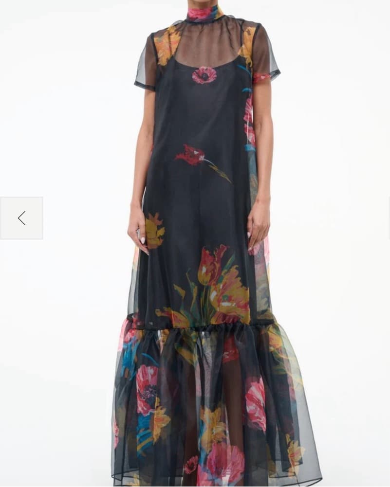 Staud Calluna Dress - Night Bloom  - Image 1