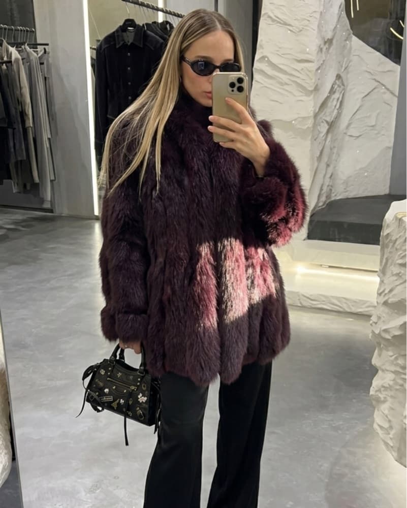 Vintage Fur Coat - Image 2
