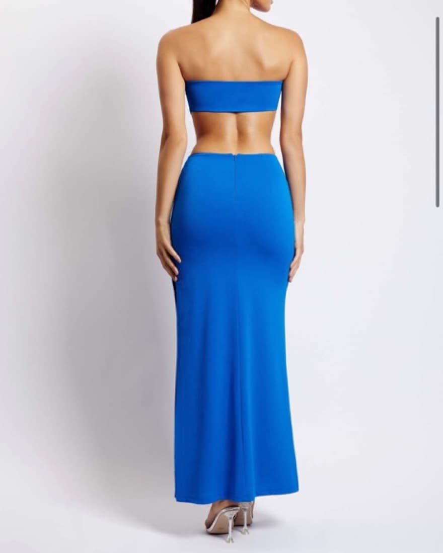 Marissa Strapless Dress Waist Tie - Image 2