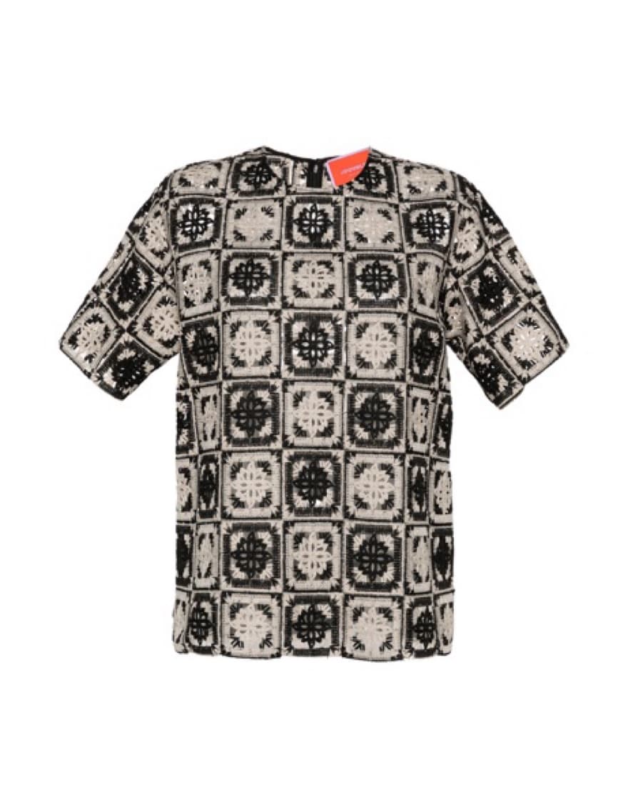 La DoubleJ Lacey House Macramé T-Shirt - Image 6