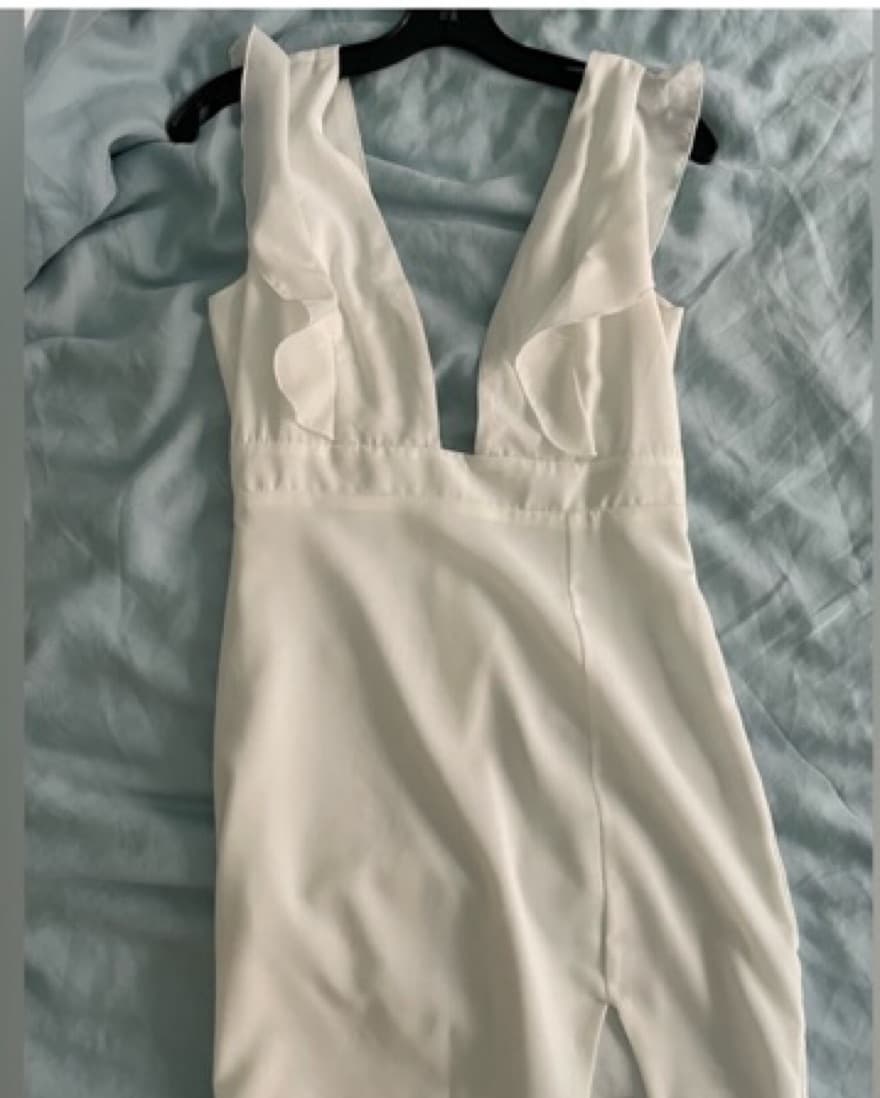 Superdown White Cocktail Dress - Image 2
