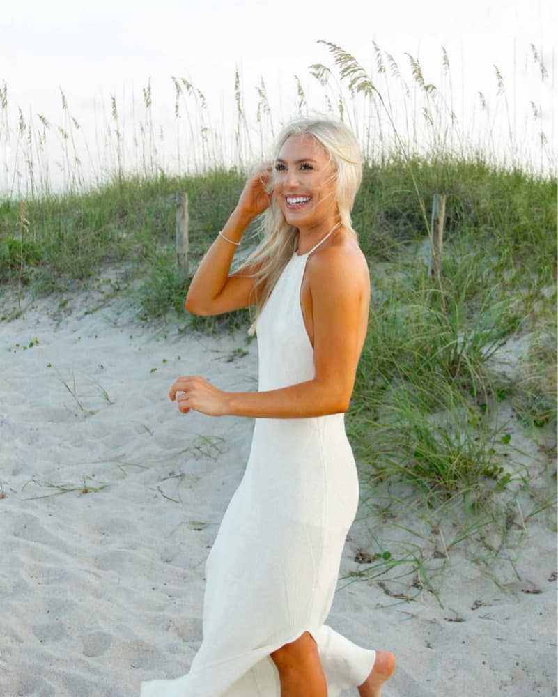Free People High Neck Maxi Dress Knit - Image 2