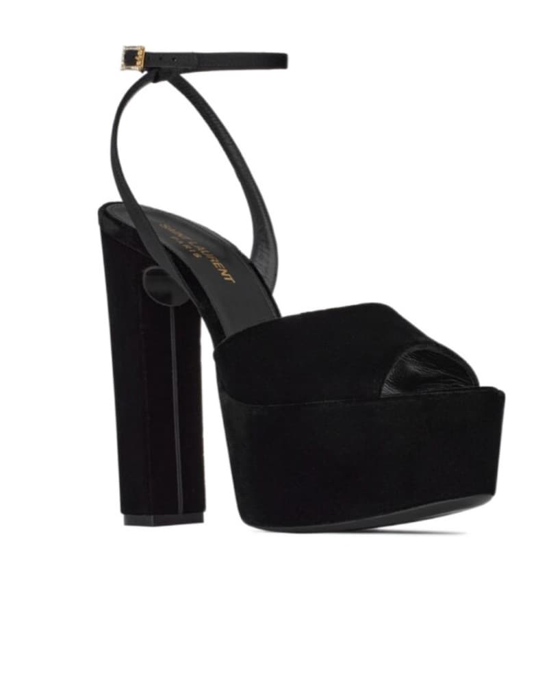 Saint Laurent black platform Heels - Image 1