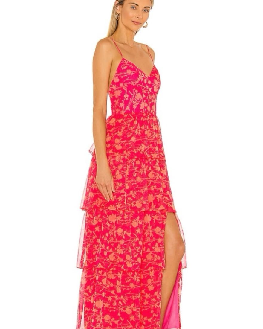 Thaddea Maxi Dress, Amanda Uprichard - Image 2