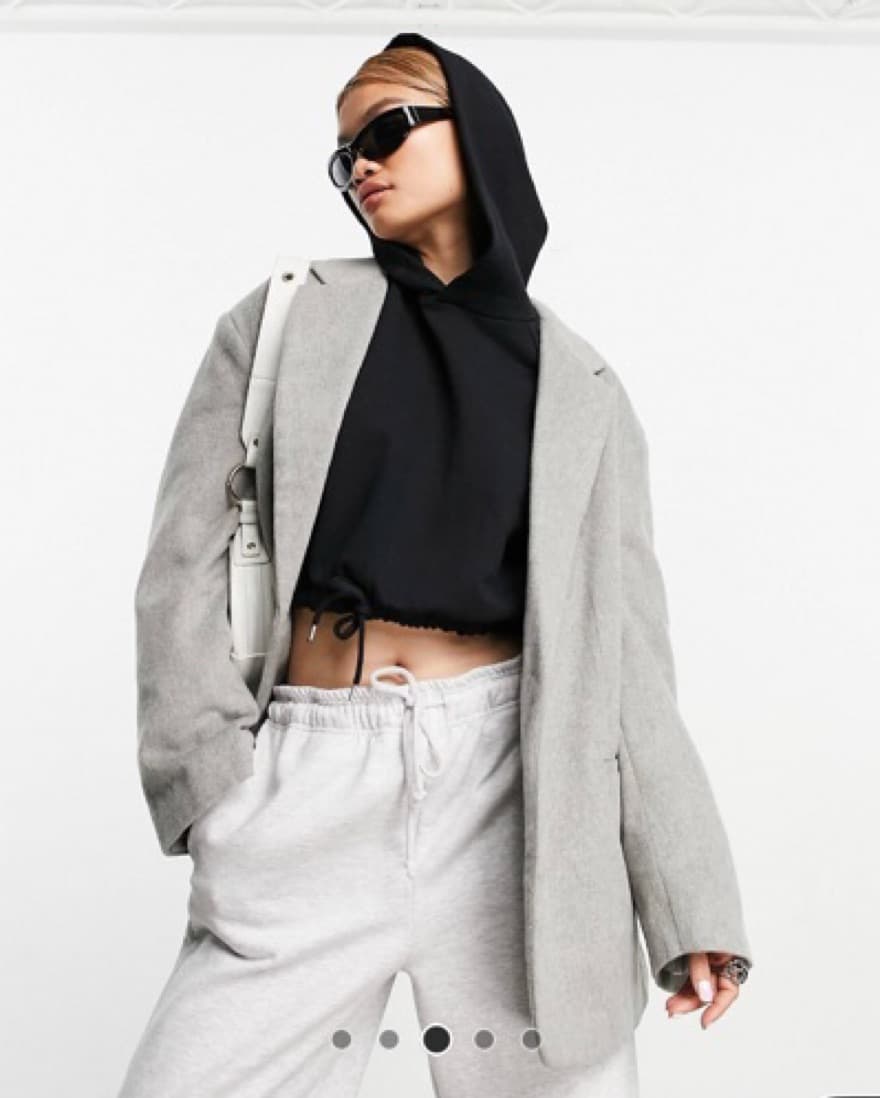 Wool Oversized Blazer - Image 3