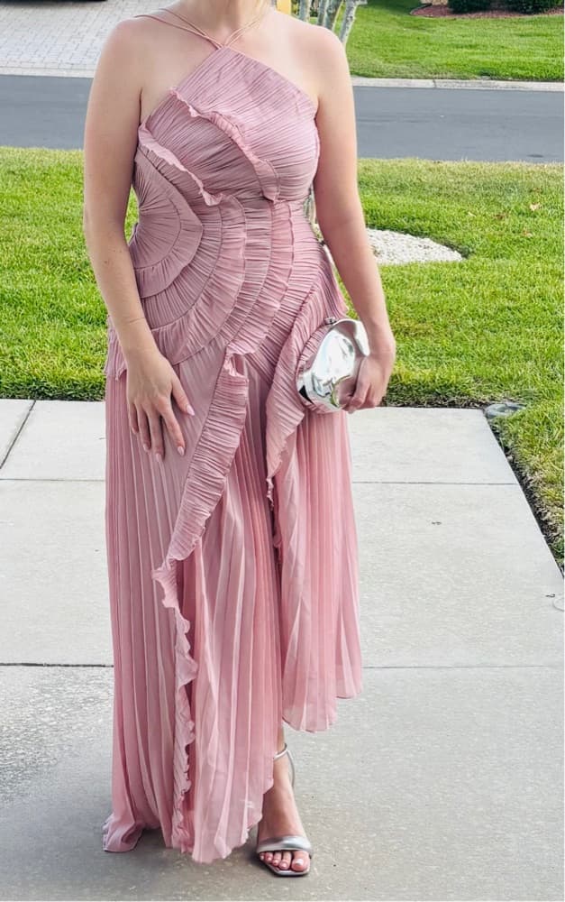 Pink Layered Dress - Image 2