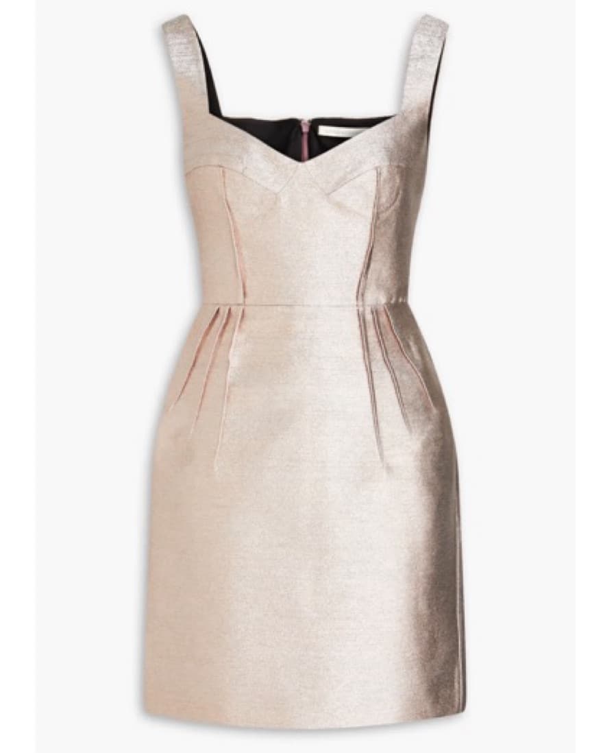 Emilia Wickstead Metallic Dress - Image 2