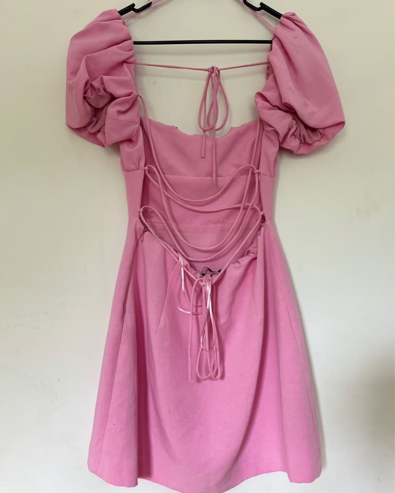 Pink Mini Dress - Image 4