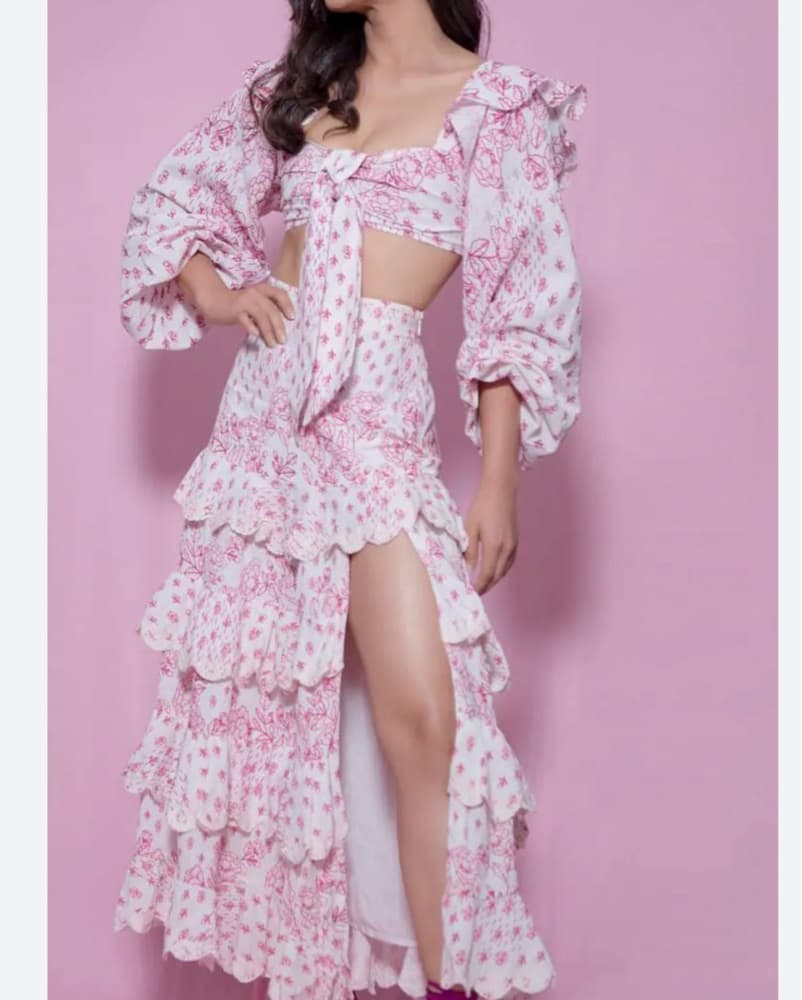 Hemant and Nandita Suki Linen Set - Image 1