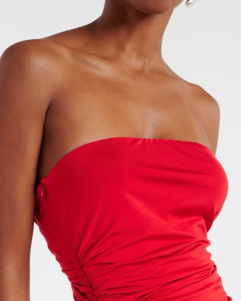 Floral-appliqué Jersey Maxi Dress - Image 4