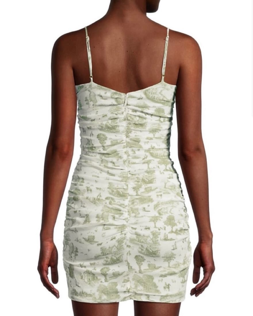 WeWoreWhat Ronnie Ruched Mini Dress - Image 3