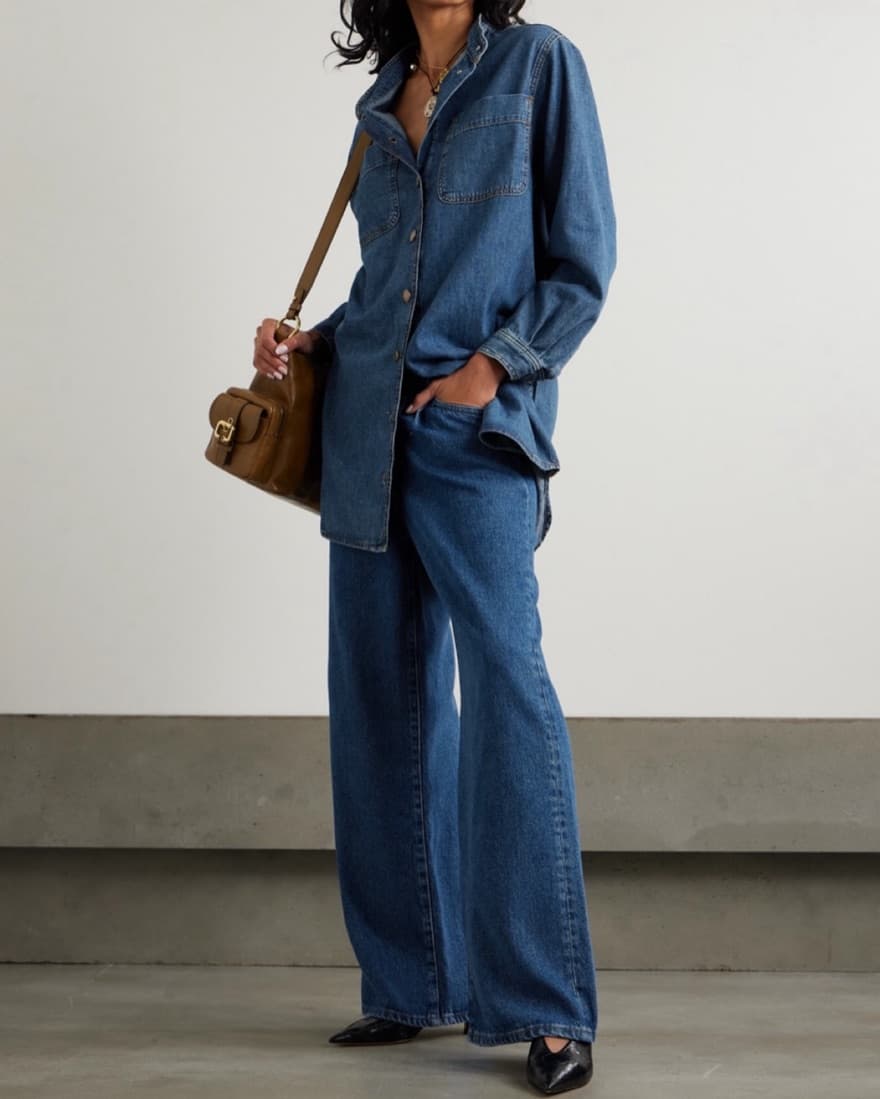 Frame Denim Mini Dress - Image 2