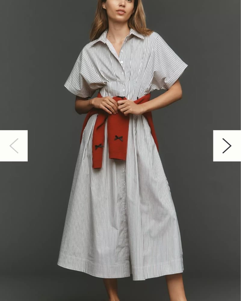 Anthropologie The Tobie Shirt Dress - Image 1