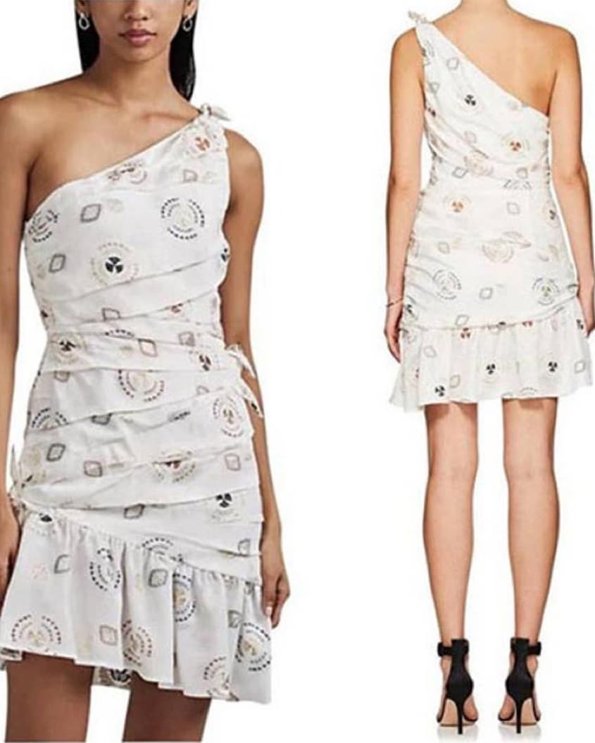 A.L.C Lahari One Shoulder Dress - Image 1