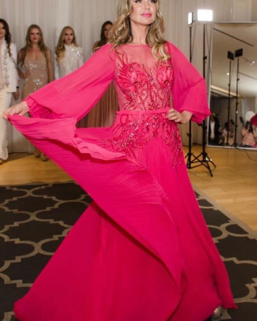 Pink Couture Gown By The Royals  - Image 1