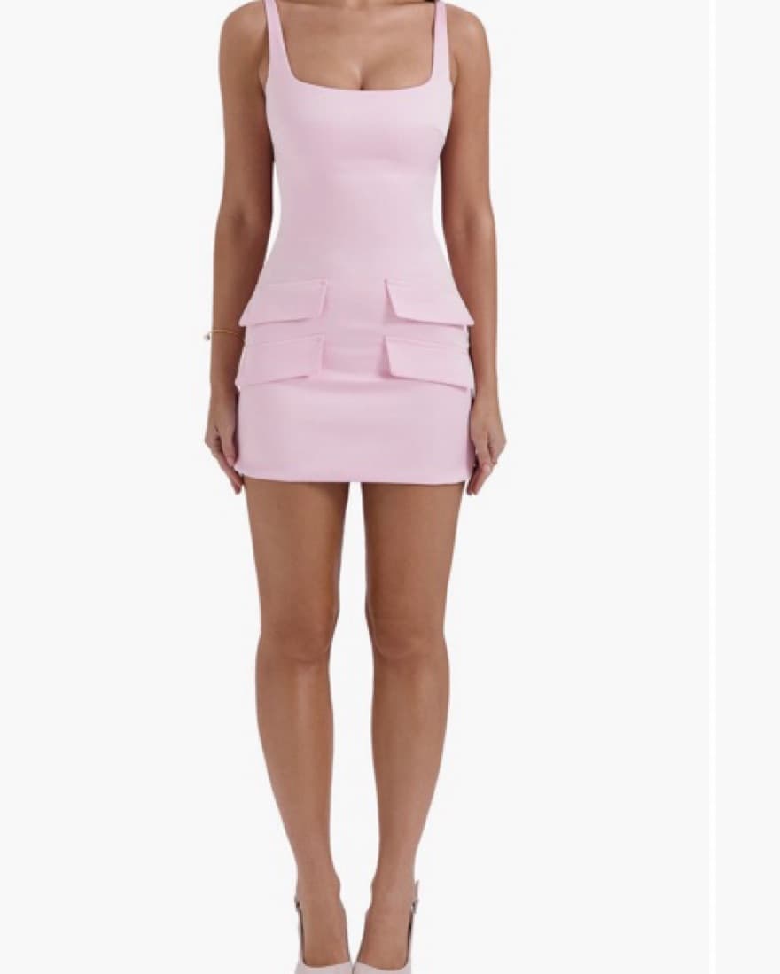 House Of Cb Cosette Sleeveless Satin - Image 2