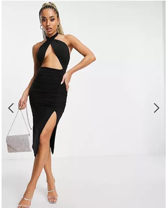 Formal Black Dress - Image 1