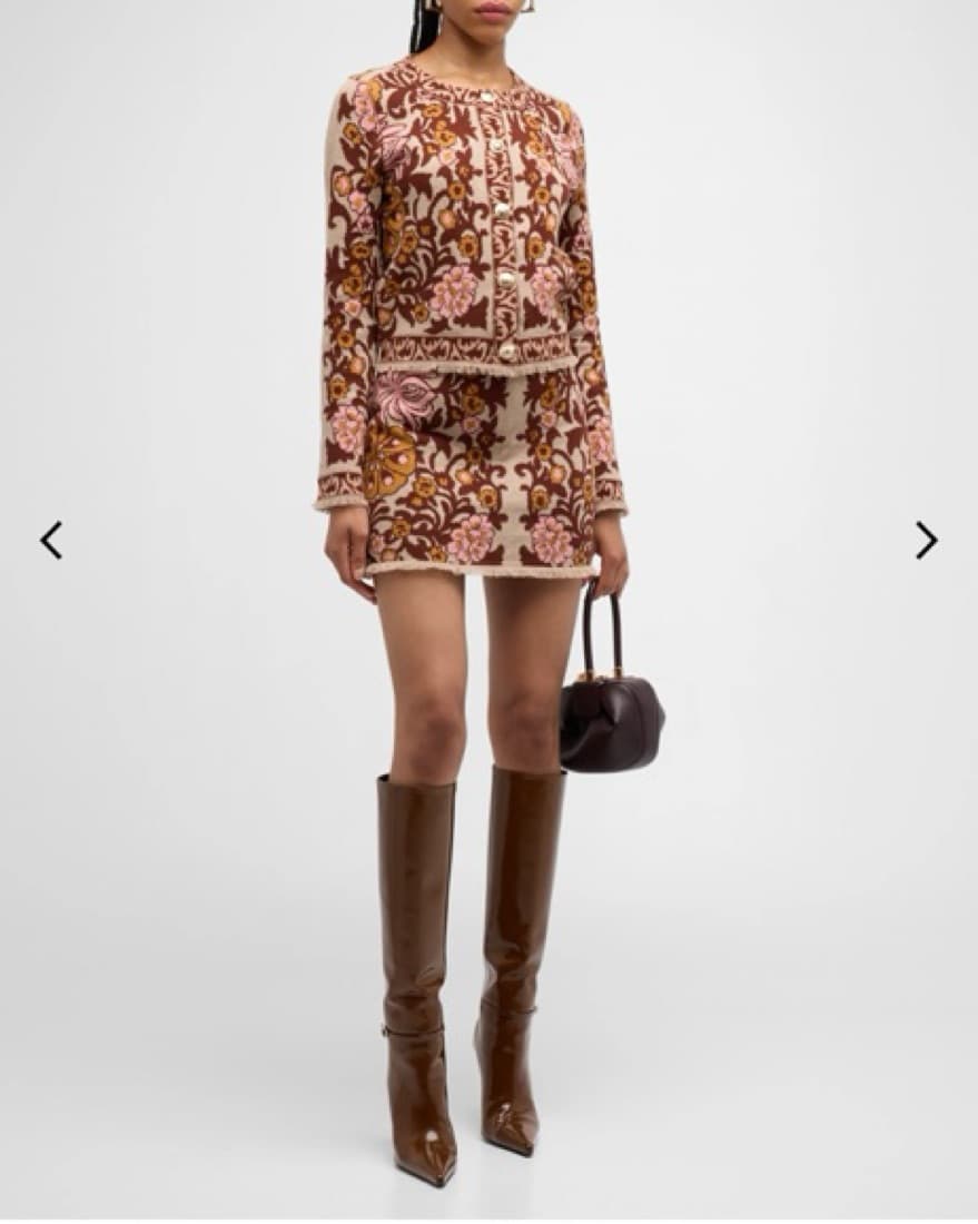 Cara Cara Livi Jacquard Wool Sweater Set - Image 2