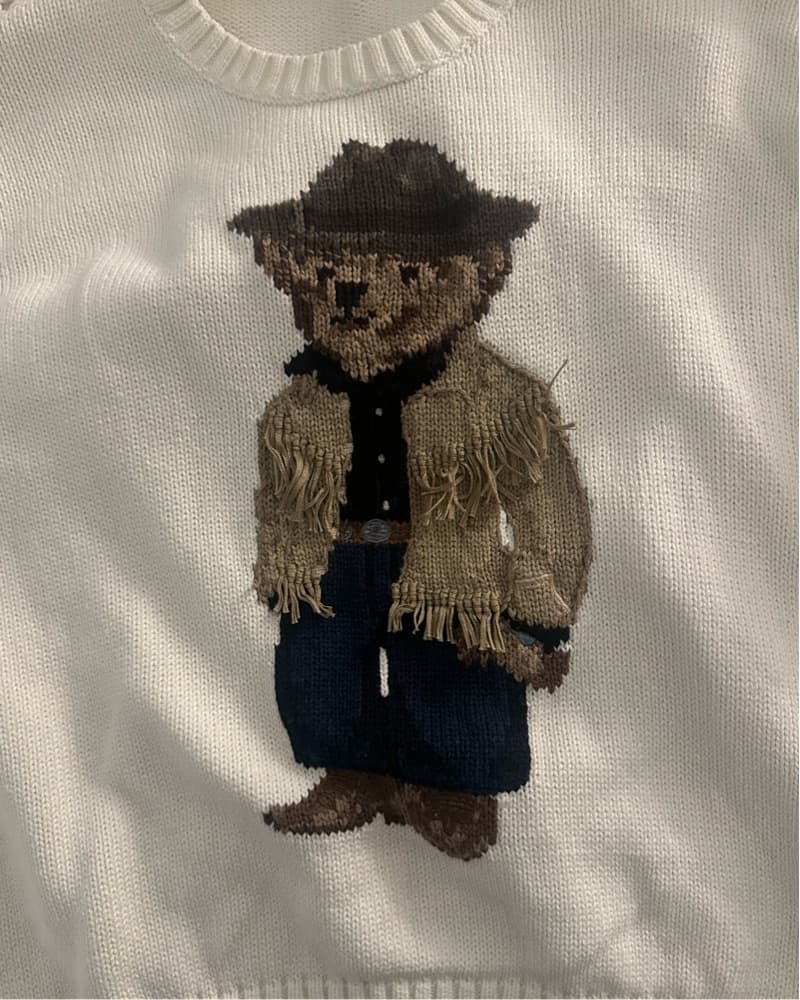 Ralph Lauren Western Bear Sweater - Image 3