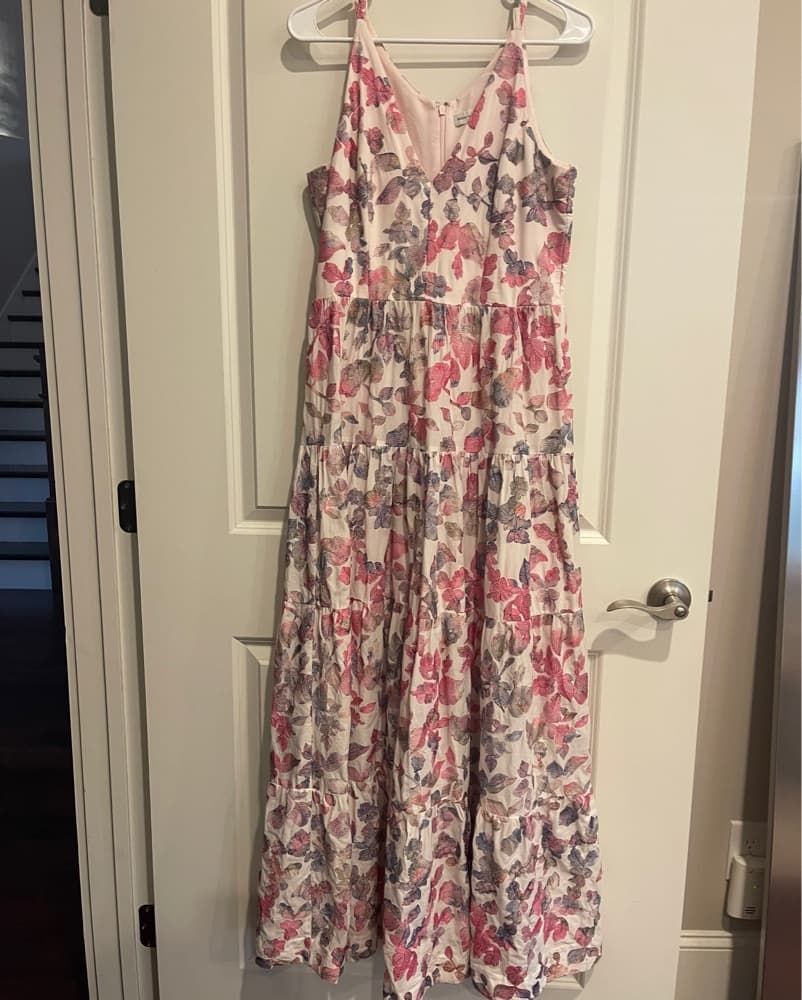 Dress The population Floral Maxi Dress - Image 1