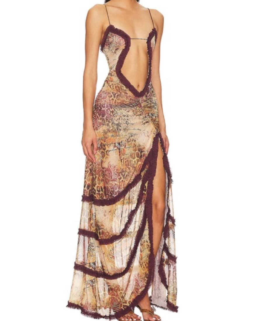 Jaded London Leopard Dress - Image 2