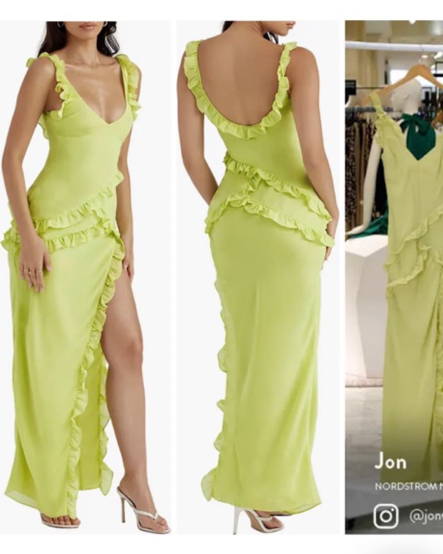 House Of CB Georgette Dress - Image 1