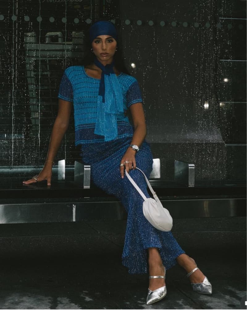 Sparkling Blue 70’s Inspired Set  - Image 1