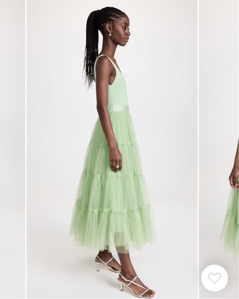 Alice & Olivia Chara Midi Dress - Image 3