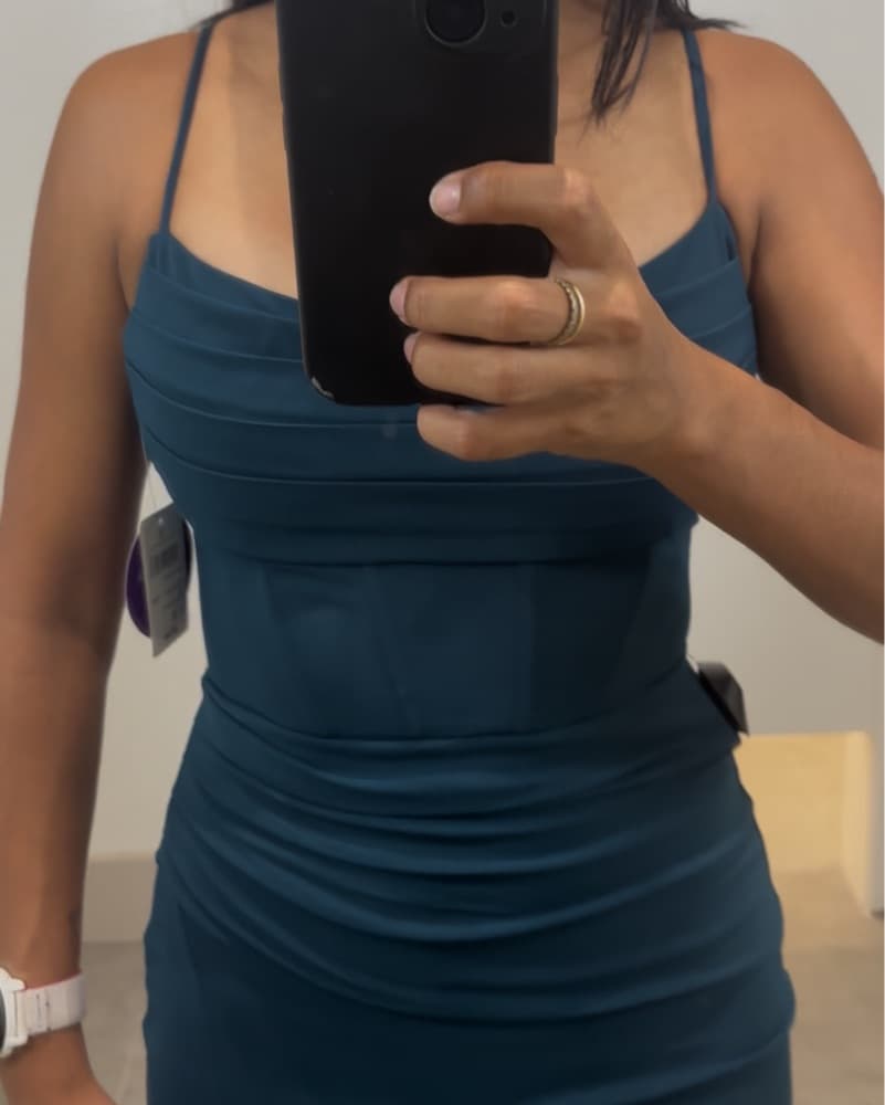 Dark Blue Formal Dress  - Image 2