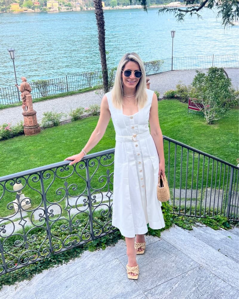 Acler Flaxton Belted Linen Cotton Dress - Image 4