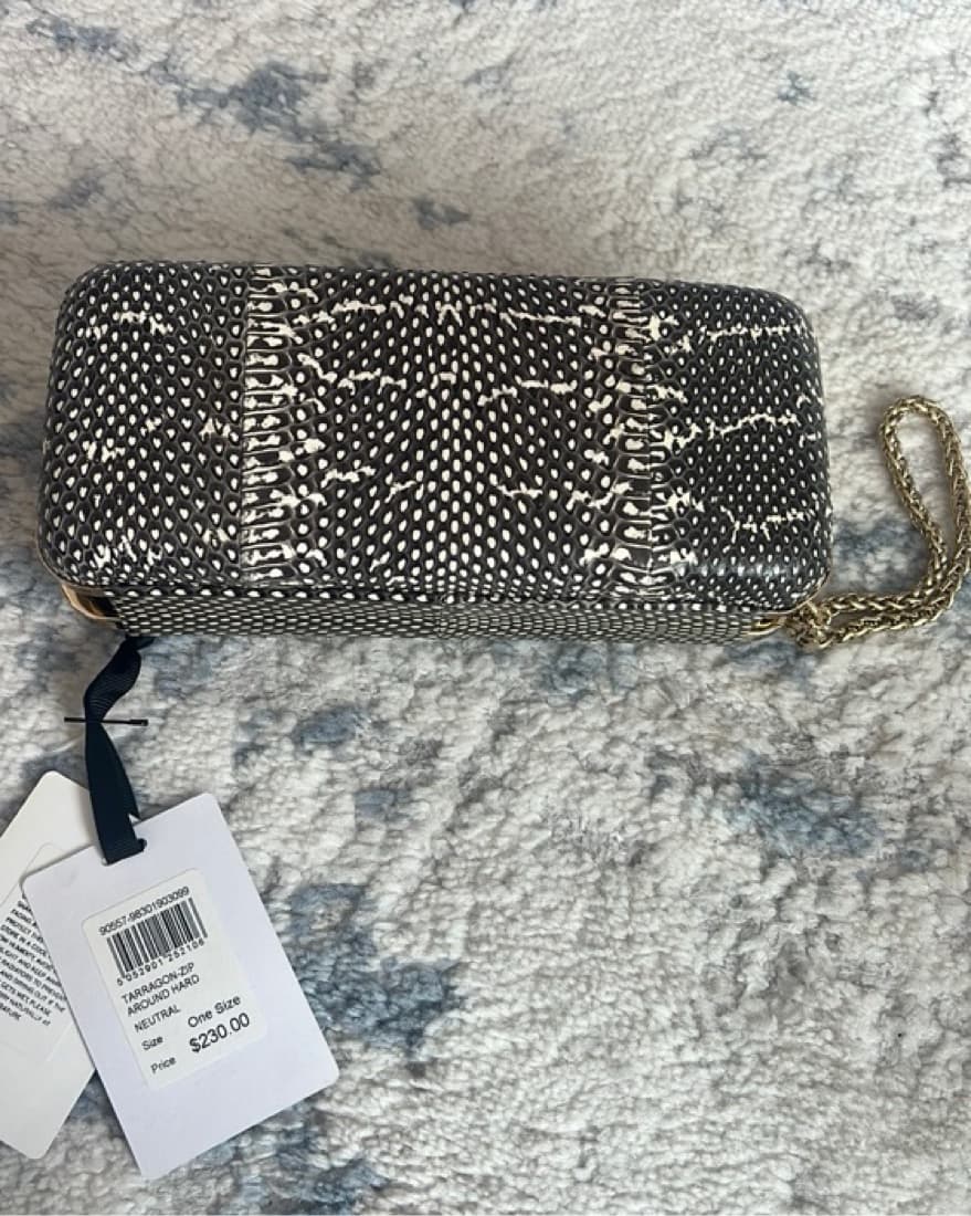 Stylish Reiss Snakeskin Clutch - Image 3