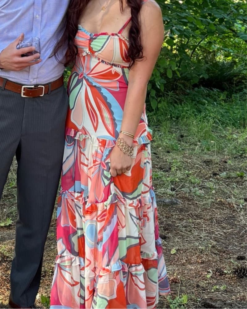 Alexis Vibrant Floral Maxi Dress - Image 1