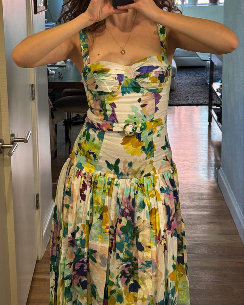 NICHOLAS Drop Waist Dress - Image 2