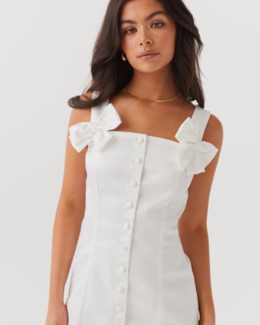 Bow Mini Dress - Image 2