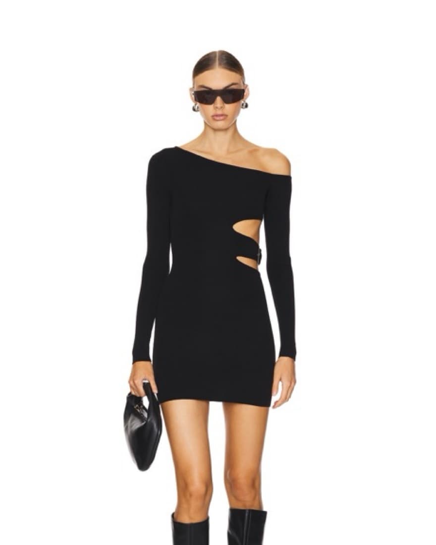 Black Mini Dress - Image 1