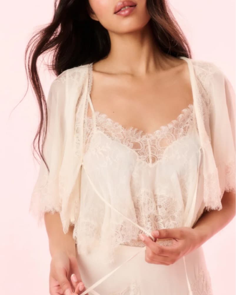 LoveShackFancy Thessia Silk Top - Image 2