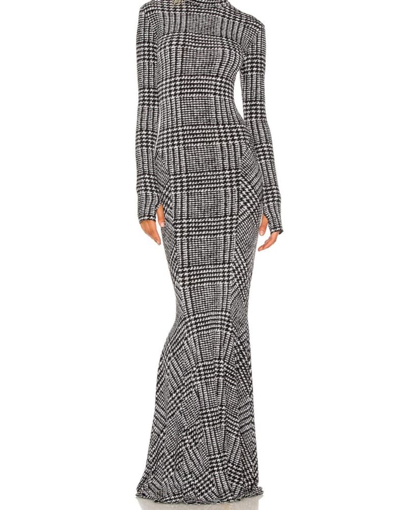 Long Sleeve Norma Kamali Dress - Image 1