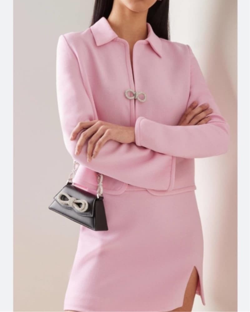 Mach & Mach Pink Jacket - Image 1