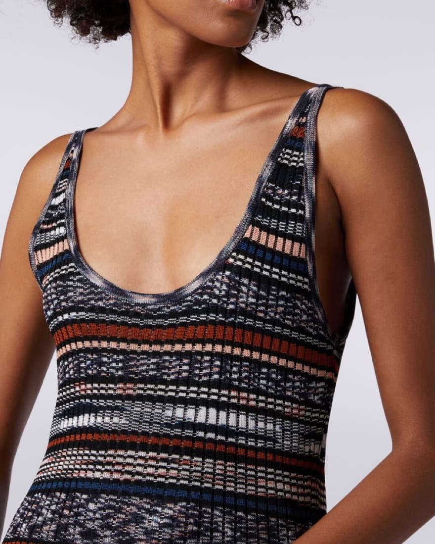 Missoni Ribbed Knit Maxi Dress - Image 2