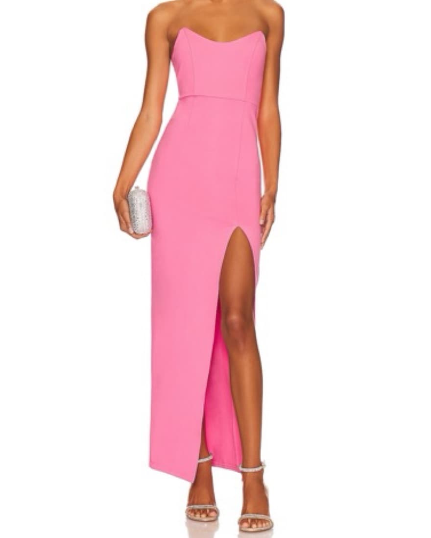 Superdown Ryleigh Strapless Maxi Dress - Image 1