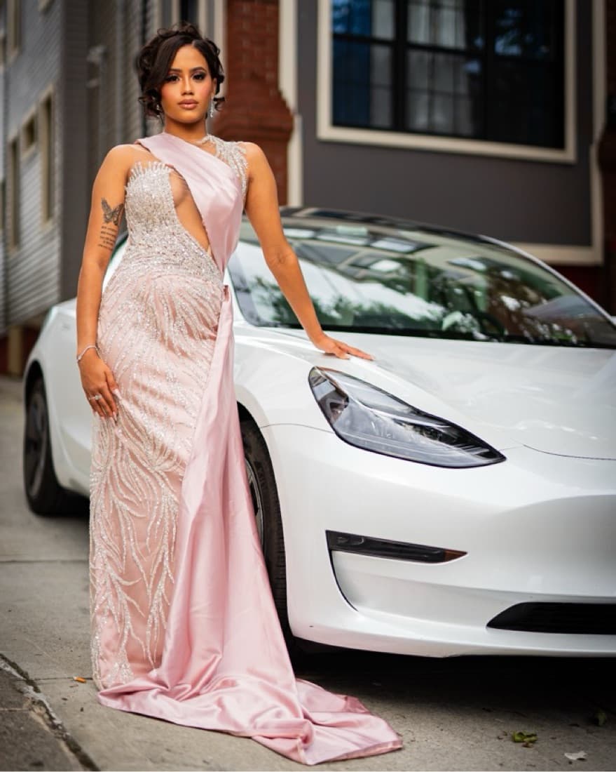 Stunning Sequin Mermaid Dress - Image 2