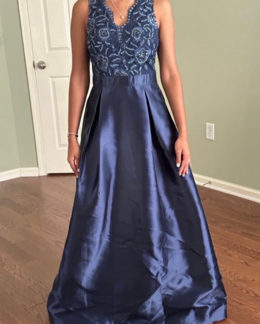 Trixxi Navy Blue Ball Gown - Image 1