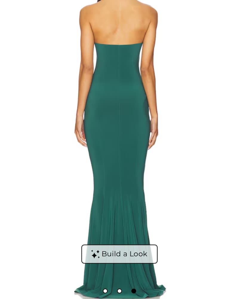 x REVOLVE Halter Turtle Fishtail Gown - Image 3