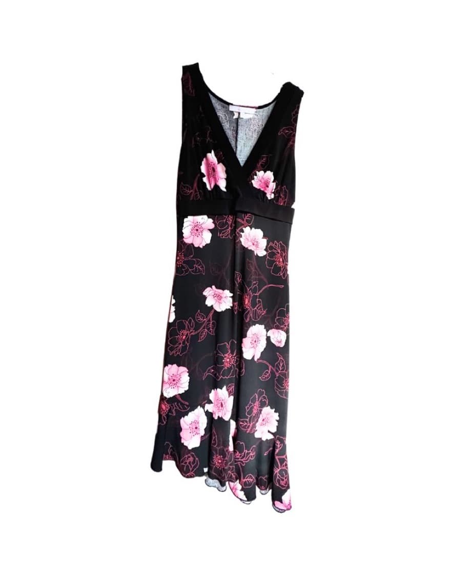 Floral Black Sundress  - Image 1